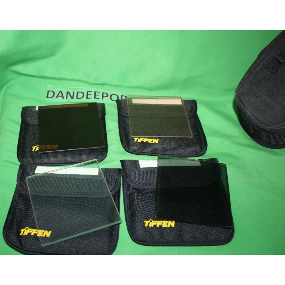 4 Tiffen Filters In Case WTR/WHT Polar Clear Warm UV 4